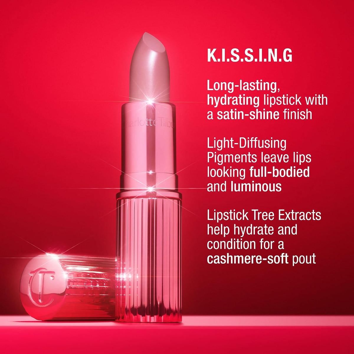 Charlotte Tilbury Icon Baby Lip Duo Set - Mini Lipstick and Full-Size Gloss