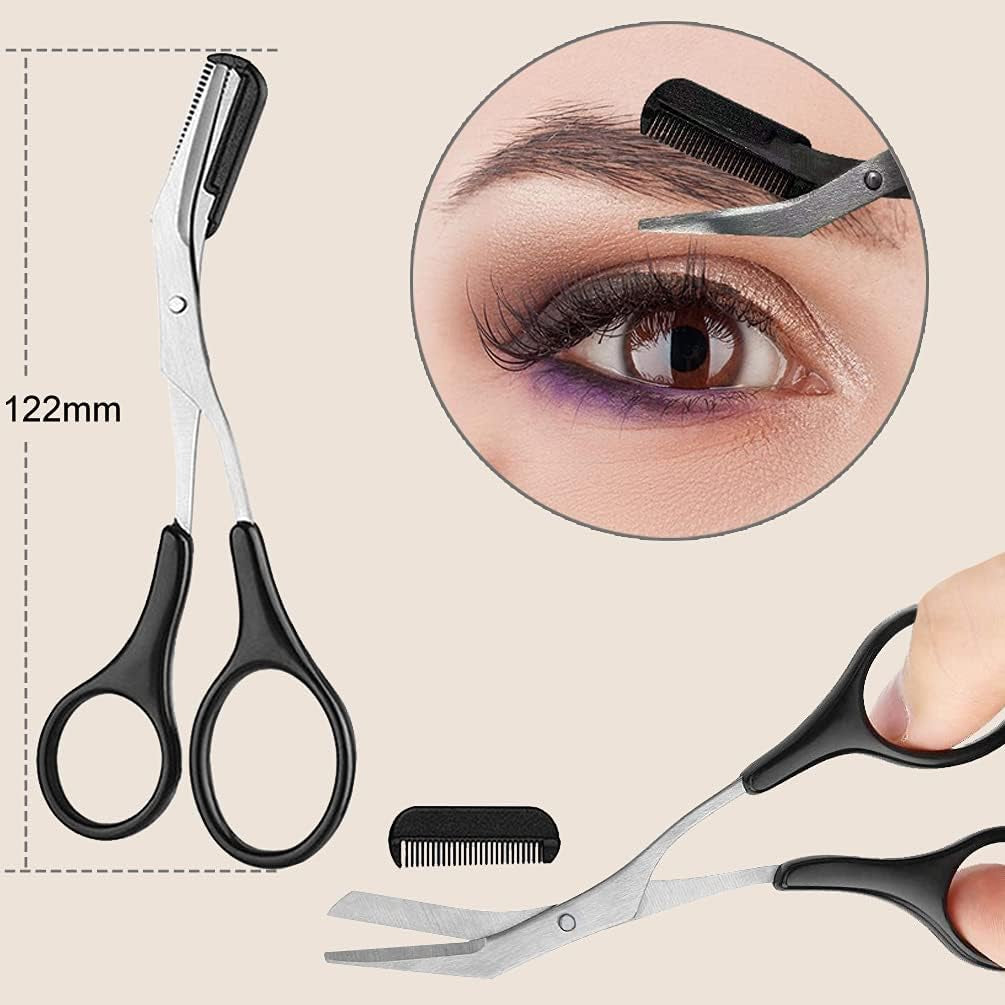 KINGMAS 9-Piece Eyebrow and Facial Trimmer Kit