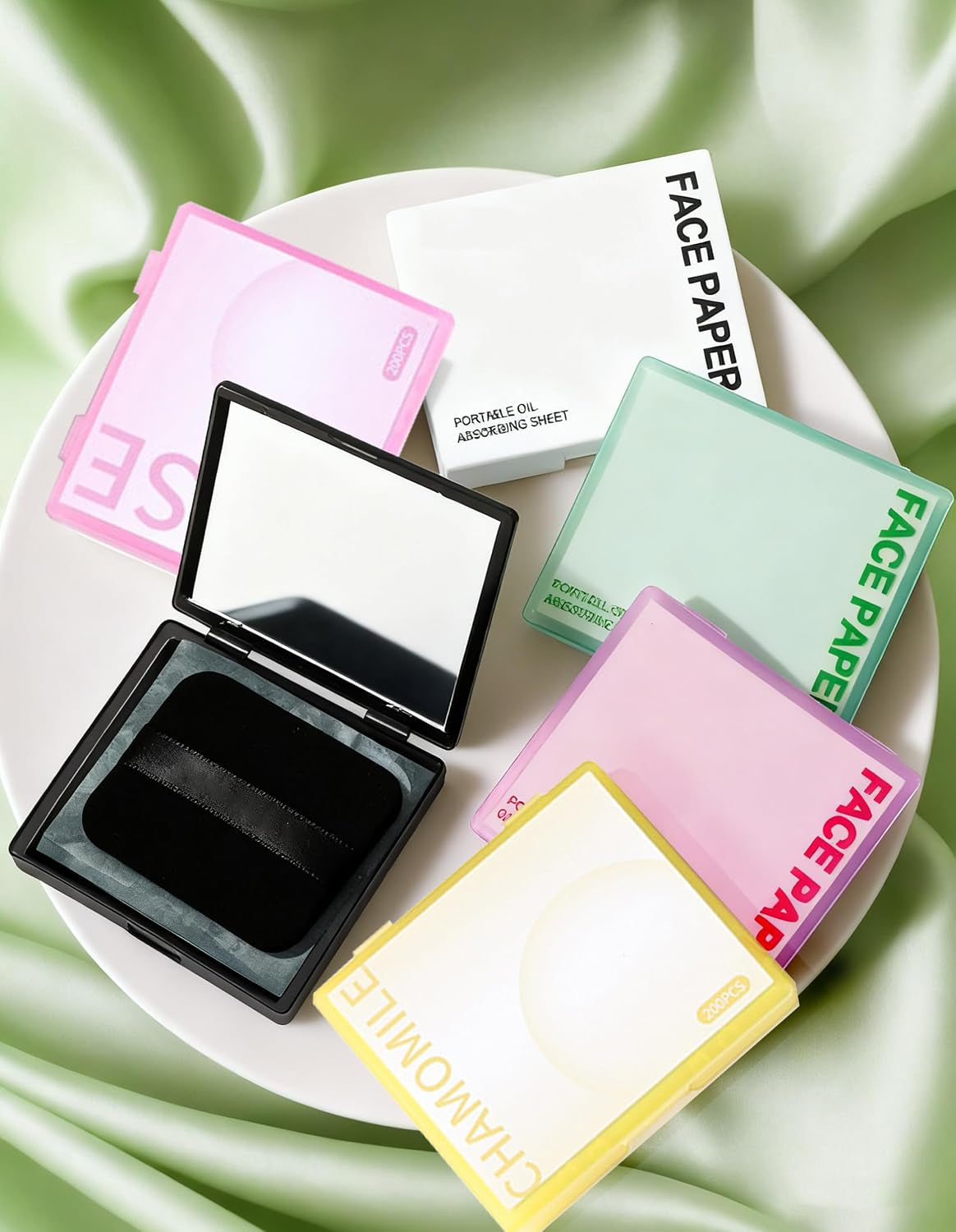 300-Count Oil Blotting Papers for Face - Shine Control and Makeup Preservation