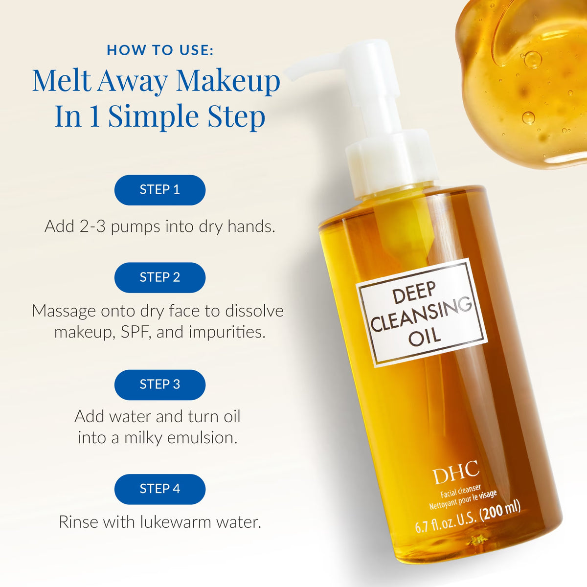 Deep Cleansing Oil - 10.1 oz