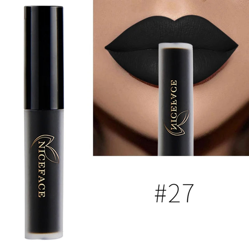 Best Lip Gloss 25 Color Waterproof Matte Lip Gloss Liquid  Waterproof Lasting Cosmetic Lip Gloss Makeup Cosmetics