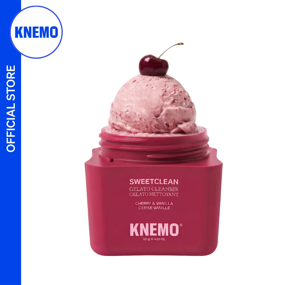 SweetClean Gelato 2-In-1 Cleans & Mask Face Wash - Coconut Bliss for All Skin Types, Hydrating Glycerin Cleanser with Fluffy Foam, 120G (Mint Chocolate, Sea Salt Caramel, Cherry, Vanilla)