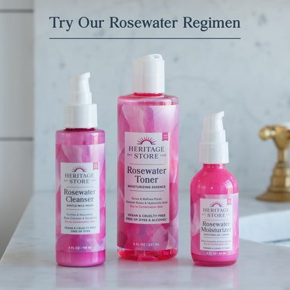 Rosewater Facial Mist - Hydrating Face Spray, 2 Fl Oz