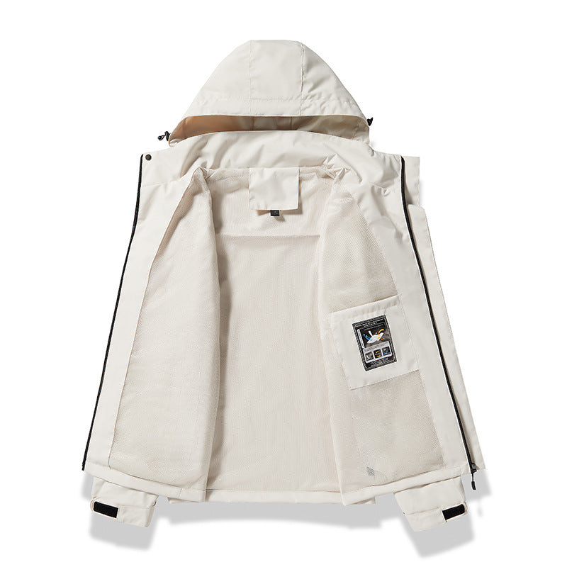 Men's Lightweight Hooded Outdoor Jacket