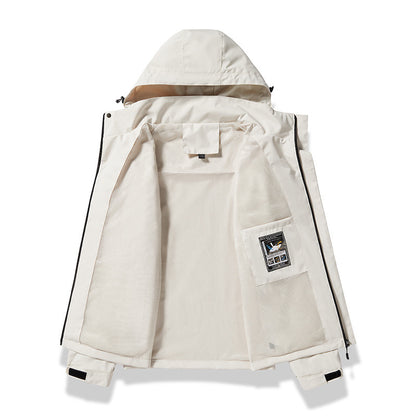 Men's Lightweight Hooded Outdoor Jacket