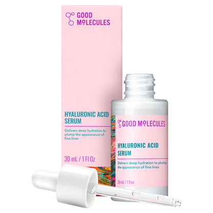 Hyaluronic Acid Serum - Ultra-Hydrating Formula for Enhanced Skin Plumpness, 1 Fl Oz