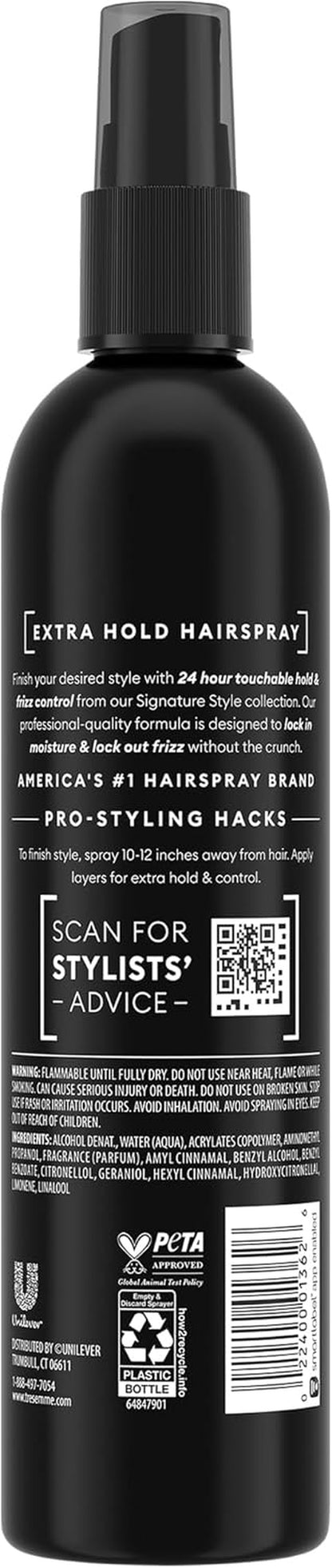 Tresemmé Extra Hold Non-Aerosol Hairspray 3-Pack + Travel Size