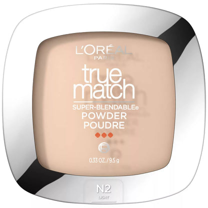 L'Oreal Paris True Match Super Blendable Oil-Free Pressed Powder, 0.33 oz