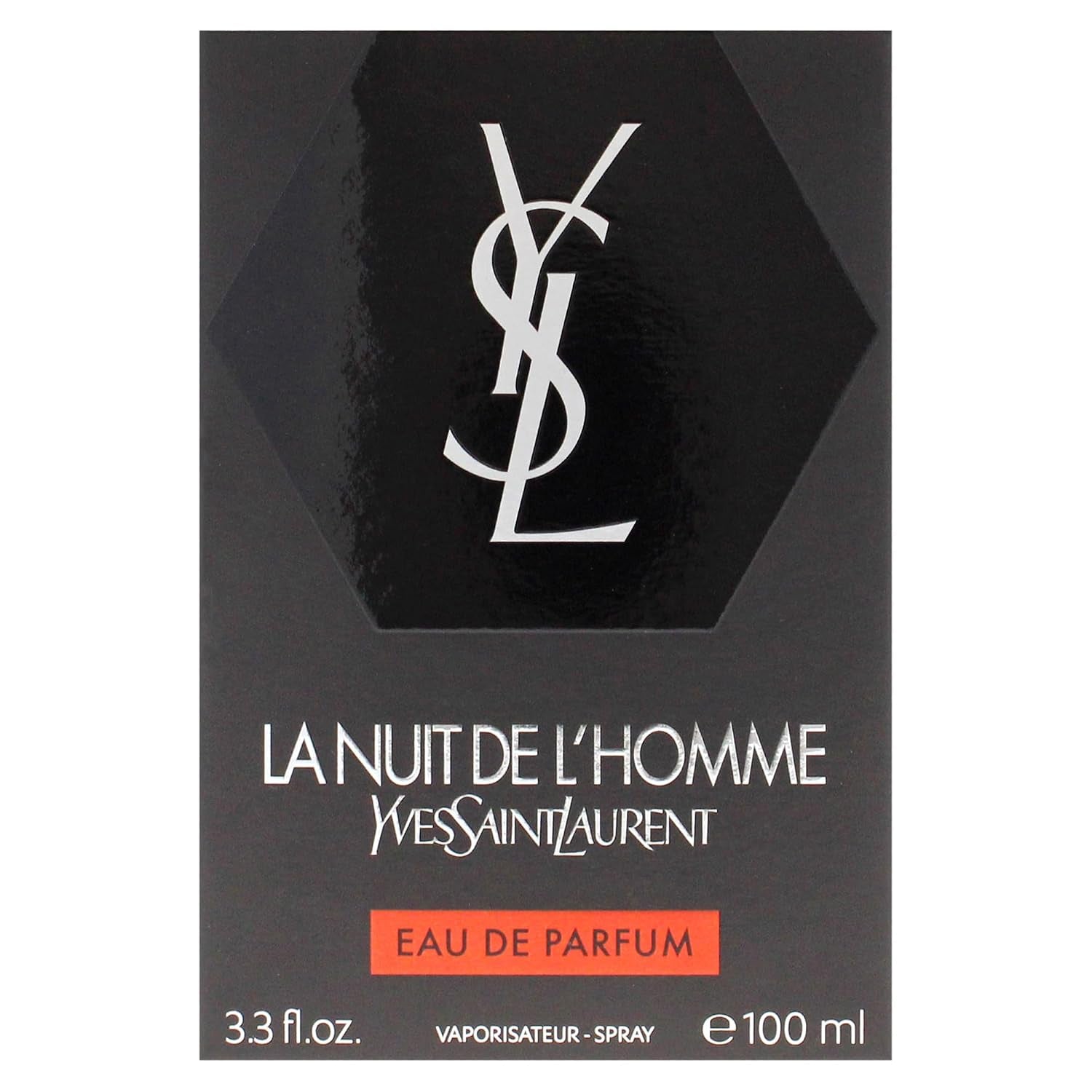 Yves Saint Laurent La Nuit De L'Homme Eau de Parfum Spray for Men, 3.3 Ounce - New 2019 Launch
