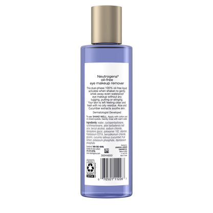 Gentle Oil-Free Eye Makeup Remover and Face Cleanser, 8.0 Fl Oz