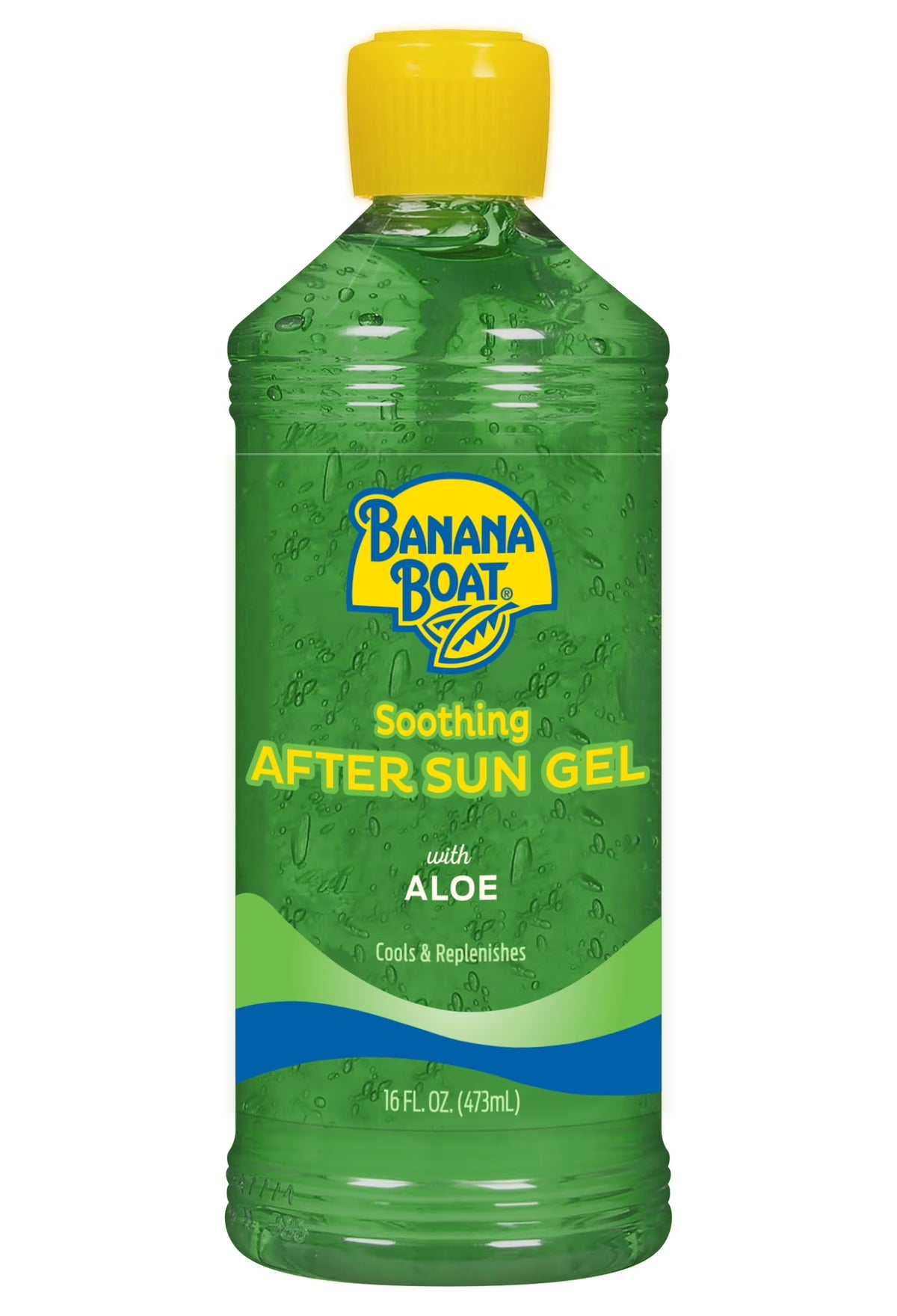 Aloe Gel for Soothing Sunburn Relief and After-Sun Protection, 16 Fl Oz