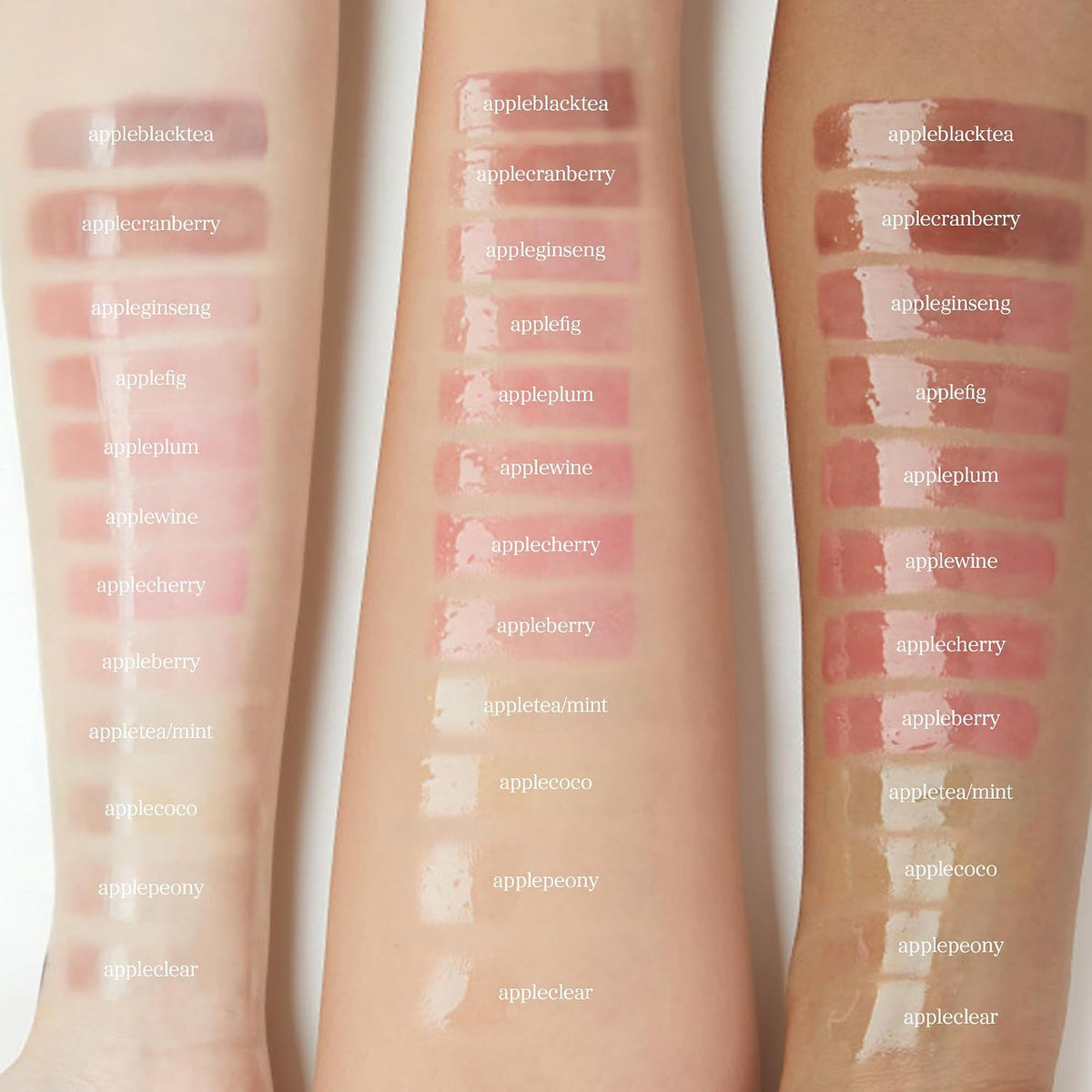 NOONI Korean Lip Oil in Appleplum - Tinted Lip Gloss for Plumping and Hydration