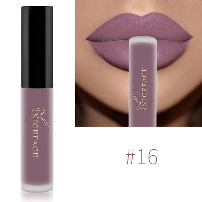 Best Lip Gloss 25 Color Waterproof Matte Lip Gloss Liquid  Waterproof Lasting Cosmetic Lip Gloss Makeup Cosmetics