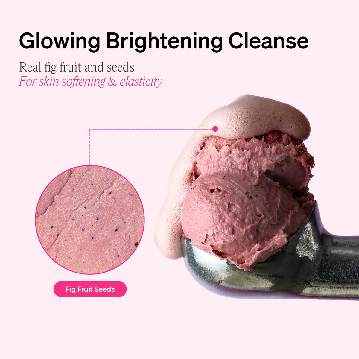 SweetClean Gelato 2-In-1 Cleans & Mask Face Wash - Coconut Bliss for All Skin Types, Hydrating Glycerin Cleanser with Fluffy Foam, 120G (Mint Chocolate, Sea Salt Caramel, Cherry, Vanilla)