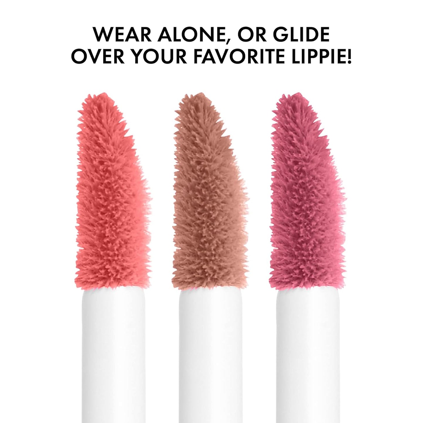 NYX Professional Makeup Butter Gloss Non-Sticky Lip Gloss Set - 3 Pack (Angel Food Cake, Creme Brulee, Madeleine)