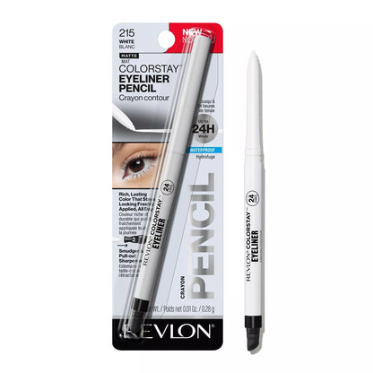 Revlon ColorStay Waterproof Eyeliner Pencil with Built-In Sharpener - 0.01 oz