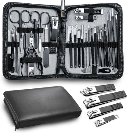 Nail Care Manicure Set – 30-Piece Stainless Steel Kit
