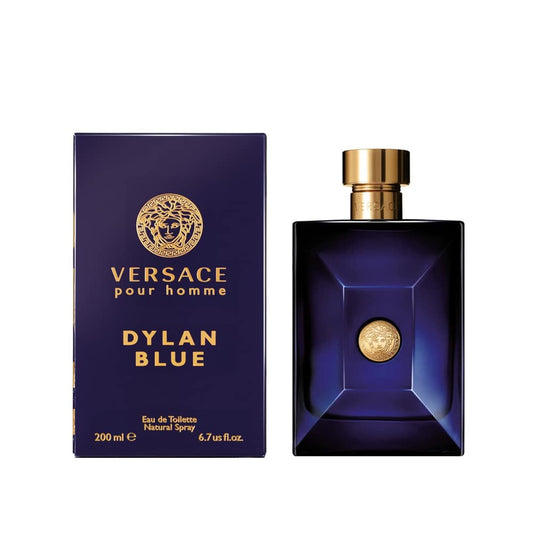 Versace Pour Homme Dylan Blue Eau de Toilette Spray for Men, 6.7 oz