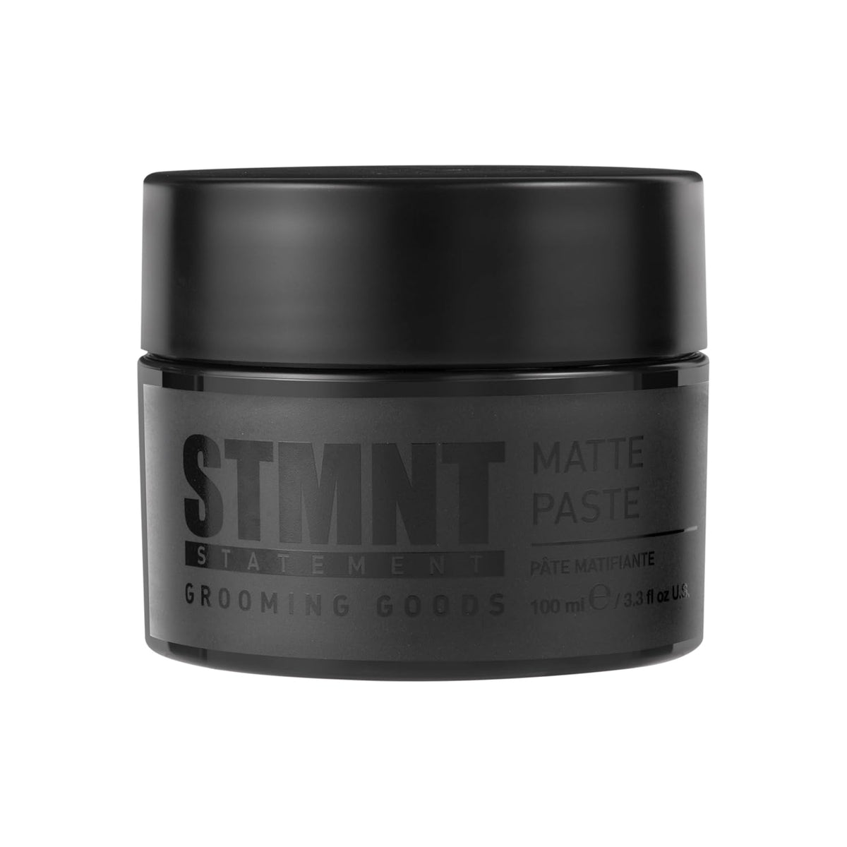STMNT Grooming Goods Matte Paste 3.38 Oz | All Day Strong Hold & High Volume | Hair Clay Paste for Men | Non-Greasy Formula | Texture Paste for Hair | Ideal for Dry & Damp Hair | Mens Hair Styling