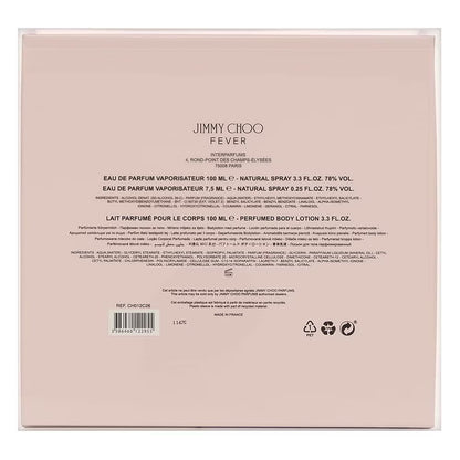 Fever Women's 3-Piece Fragrance Set: Includes 3.3 Oz Eau De Parfum Spray, 0.25 Oz Eau De Parfum Travel Spray, and 3.3 Oz Perfumed Body Lotion
