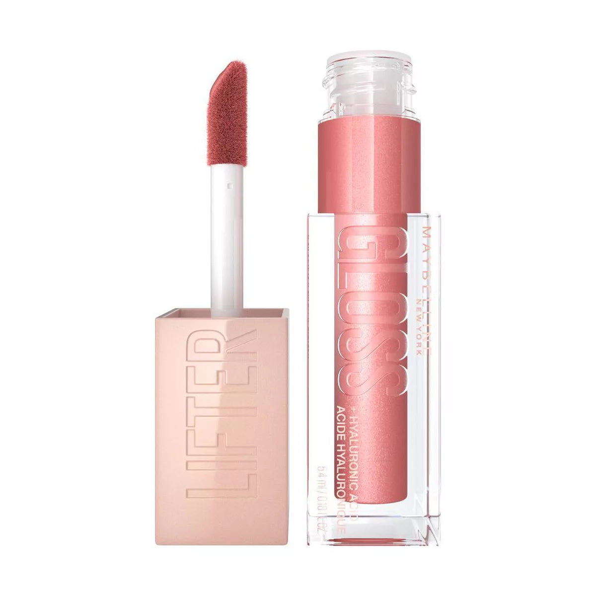 Maybelline Lifter Gloss Plumping Lip Gloss Infused with Hyaluronic Acid - 0.18 Fl Oz