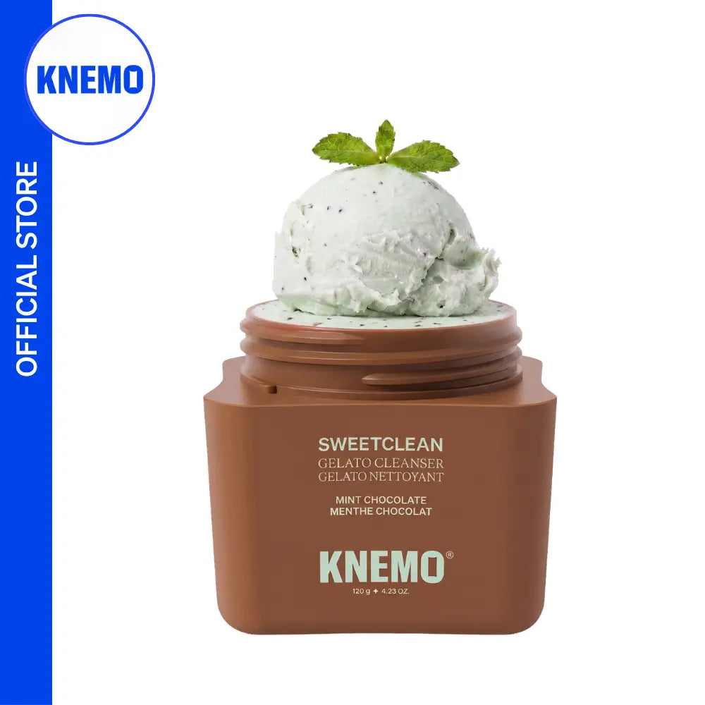 SweetClean Gelato 2-In-1 Cleans & Mask Face Wash - Coconut Bliss for All Skin Types, Hydrating Glycerin Cleanser with Fluffy Foam, 120G (Mint Chocolate, Sea Salt Caramel, Cherry, Vanilla)
