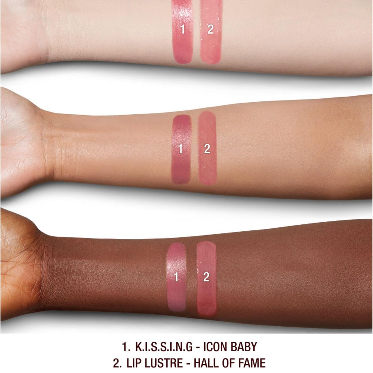 Charlotte Tilbury Icon Baby Lip Duo Set - Mini Lipstick and Full-Size Gloss