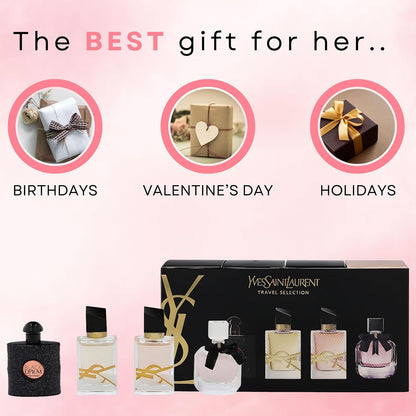 Yves Saint Laurent Women's Perfume Mini Travel Set - 4-Piece Variety