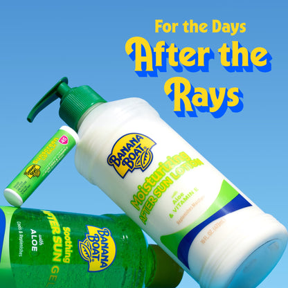 Aloe Gel for Soothing Sunburn Relief and After-Sun Protection, 16 Fl Oz