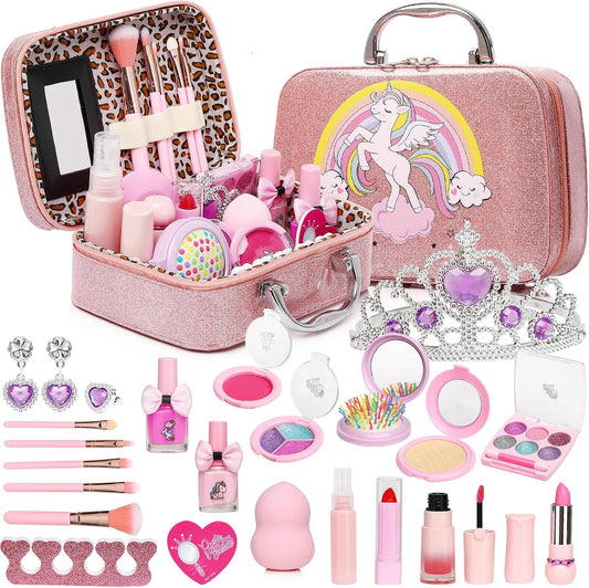 DCMAMA Washable Makeup Kit for Girls