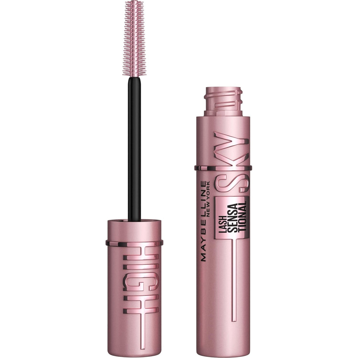 Elevate Your Lash Game with Maybelline Lash Sensational Sky High Washable Mascara - Unleash Volume, Length, and Definition in Stunning Blackest Black