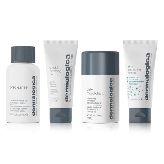 Unlock Radiant Skin with the Dermalogica Healthy Skin Discovery Kit - Your 4-Piece Travel Essential