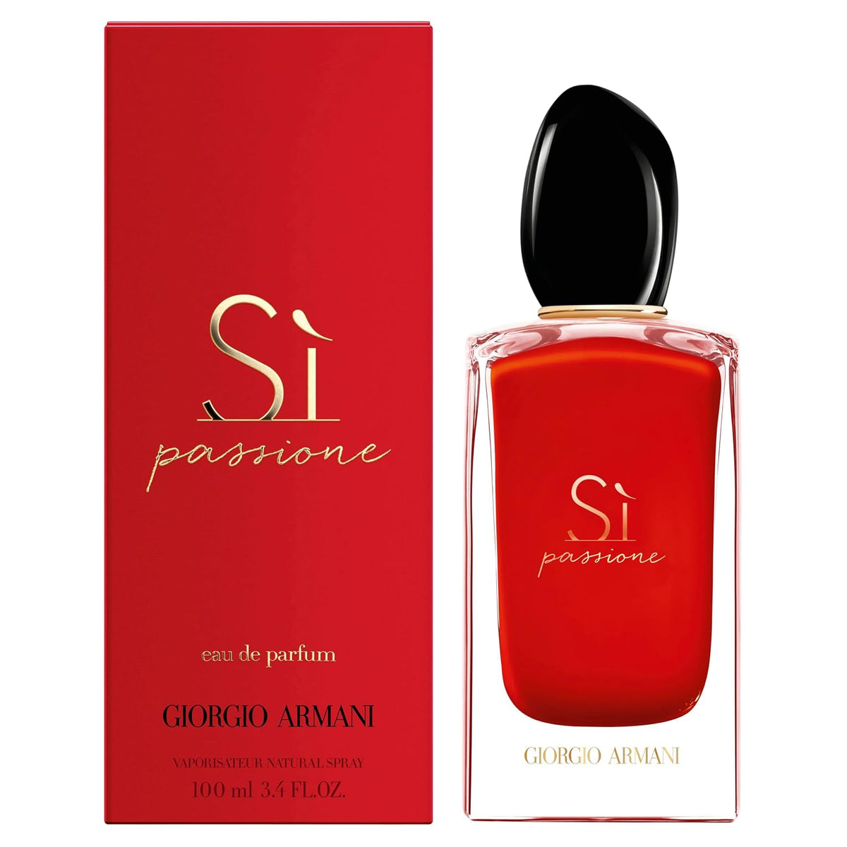 Armani Beauty Si Passione Eau De Parfum - Elegant Fruity Floral Fragrance for Women