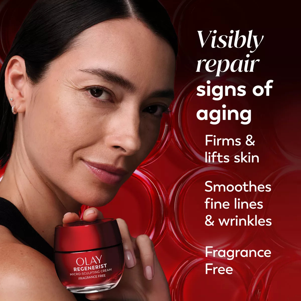 Olay Regenerist Micro-Sculpting Cream Face Moisturizer - Fragrance-Free - 1.7 oz