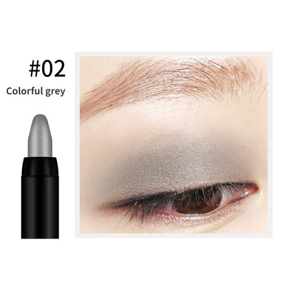 Bling Eye Shadow Pen 16 Colors Eyeshadow Stick Eyeshadow Palettes Women Bling Silkworm Pen Pearlescent Eye-Shadow Glitter Pencil