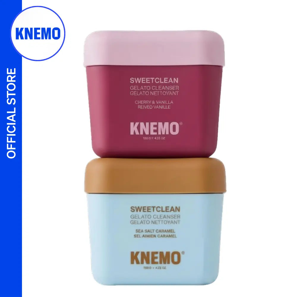 SweetClean Gelato 2-In-1 Cleans & Mask Face Wash - Coconut Bliss for All Skin Types, Hydrating Glycerin Cleanser with Fluffy Foam, 120G (Mint Chocolate, Sea Salt Caramel, Cherry, Vanilla)