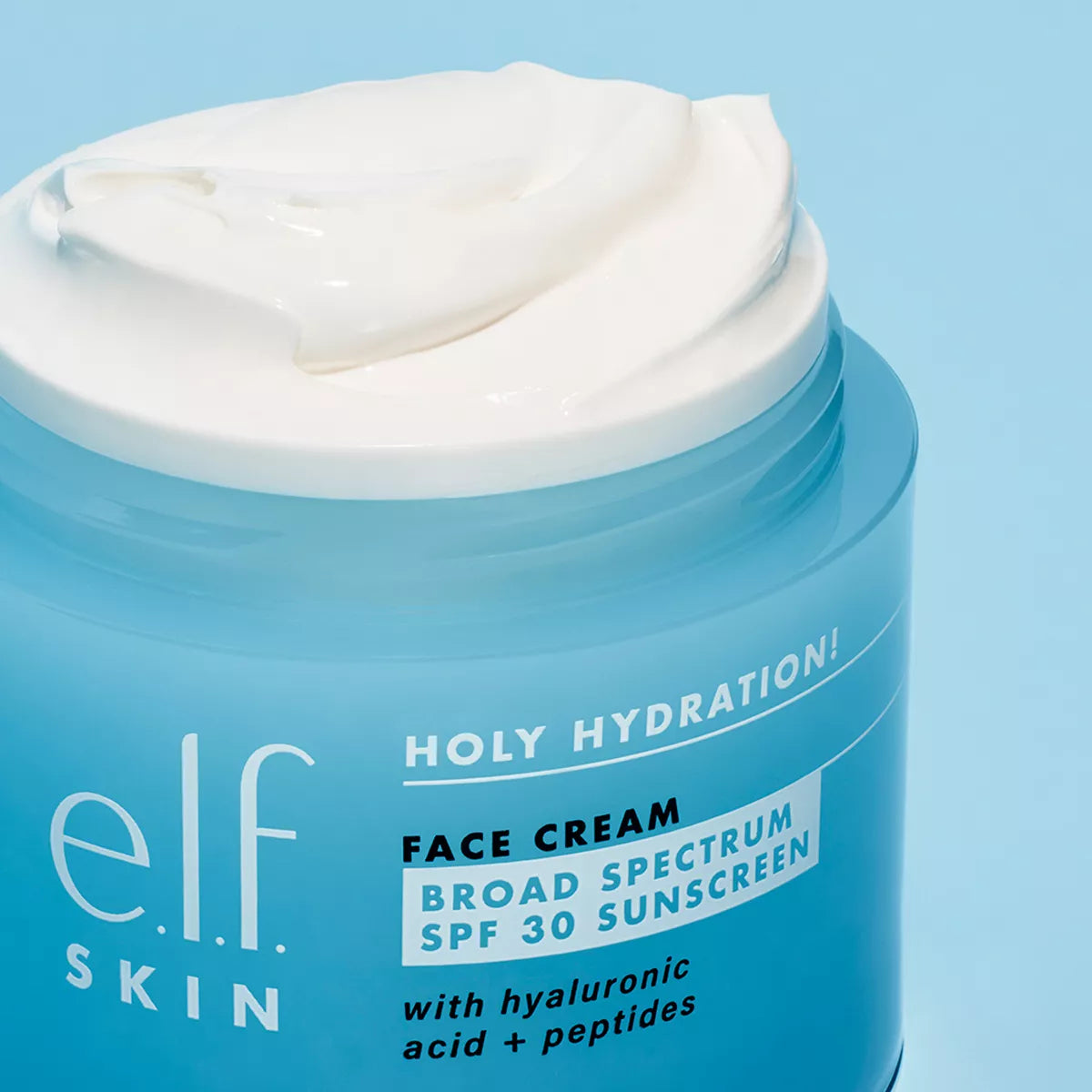 E.L.F. SKIN Holy Hydration! Broad Spectrum SPF 30 Face Sunscreen Cream - 1.76 oz