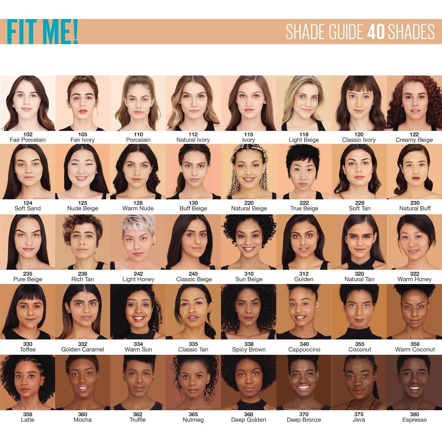 Maybelline Fit Me Matte + Poreless Liquid Foundation and Mattifying Primer Bundle - Creamy Beige Foundation and Primer Included