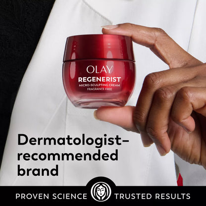 Olay Regenerist Micro-Sculpting Cream Face Moisturizer - Fragrance-Free - 1.7 oz