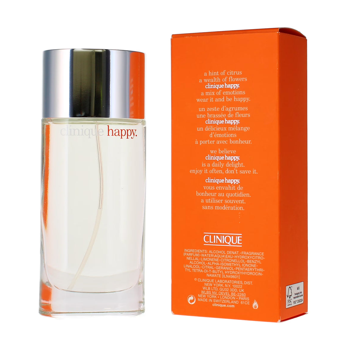 Happy Eau de Parfum for Women, 3.4 oz