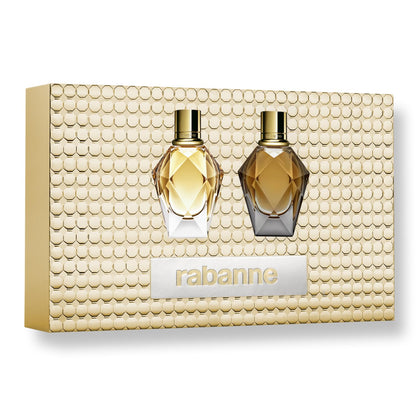 Rabanne Million Gold Mini Gift Set for Women - 2 x 0.17 Oz