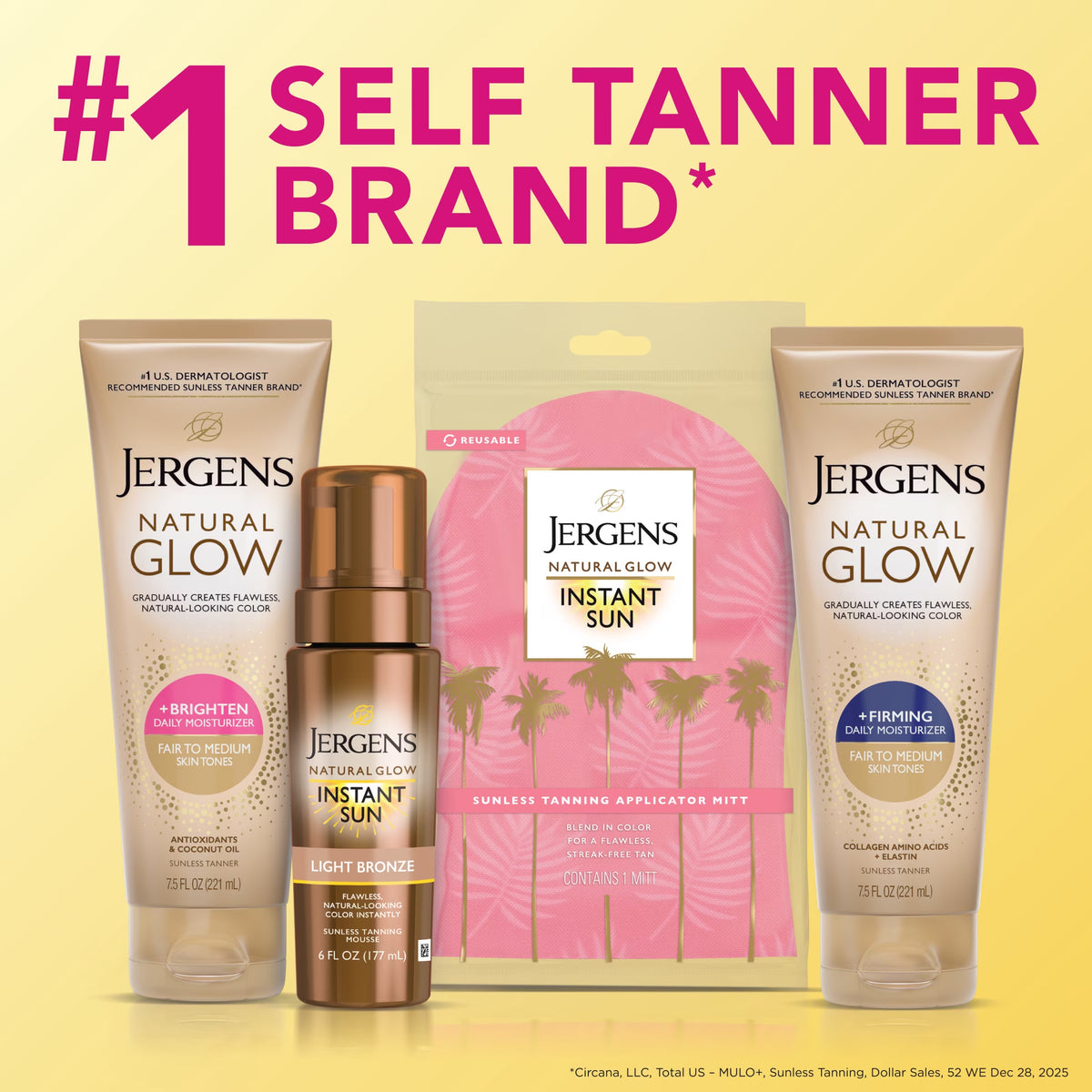 Natural Glow Daily Moisturizer and Sunless Self-Tanning Lotion for Fair to Medium Skin, 7.5 Fl Oz