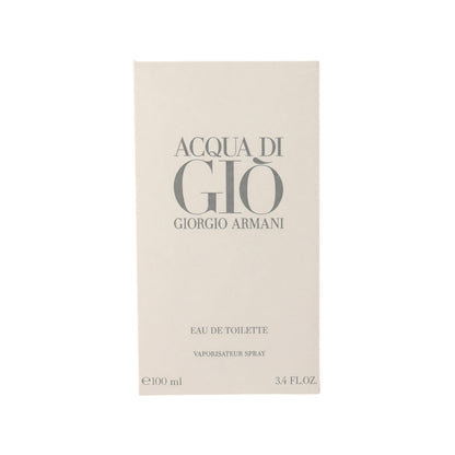 Experience the Essence of the Mediterranean with Acqua Di Gio Eau de Toilette Spray for Men - 3.4 oz of Timeless Elegance