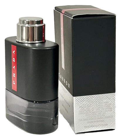 Discover the Elegance of Prada Luna Rossa Carbon Pour Homme Mini Eau de Toilette - 9 ml of Sophistication