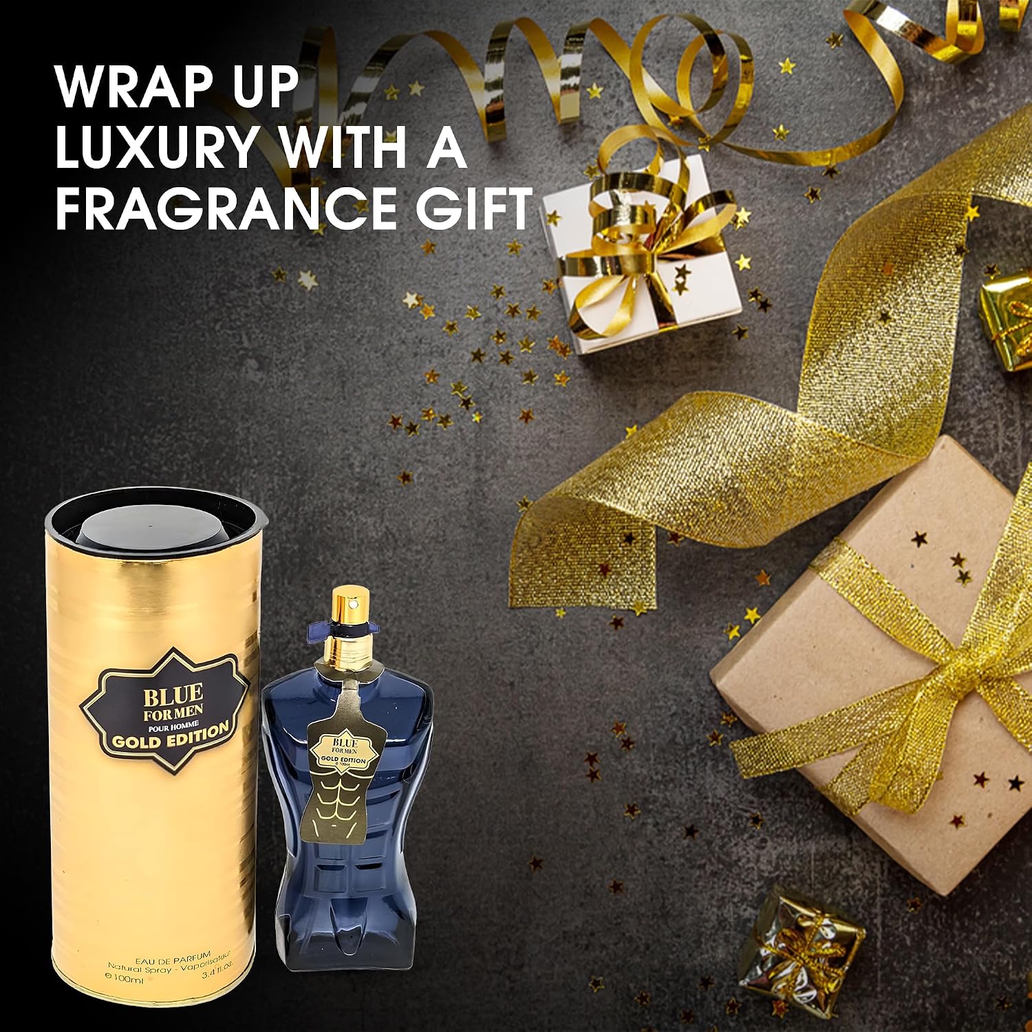 Indulge in Elegance: A CENTER Men's Cologne Gift Set - 4 Luxurious Fragrances for Every Occasion