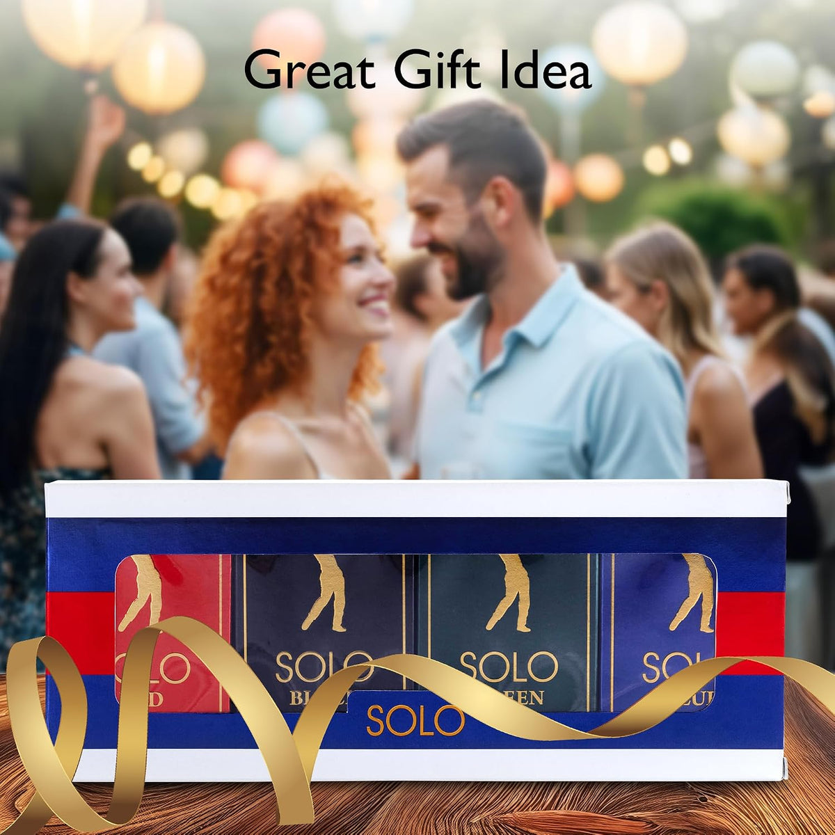 Elevate Your Scent Game with the Novoglow Solo 4-Piece Mini Eau de Parfum Set for Men - Includes Captivating Solo Red, Blue, Black & Green Fragrances - Perfect for Any Occasion!