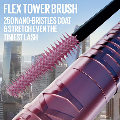 Elevate Your Lash Game with Maybelline Lash Sensational Sky High Washable Mascara - Unleash Volume, Length, and Definition in Stunning Blackest Black