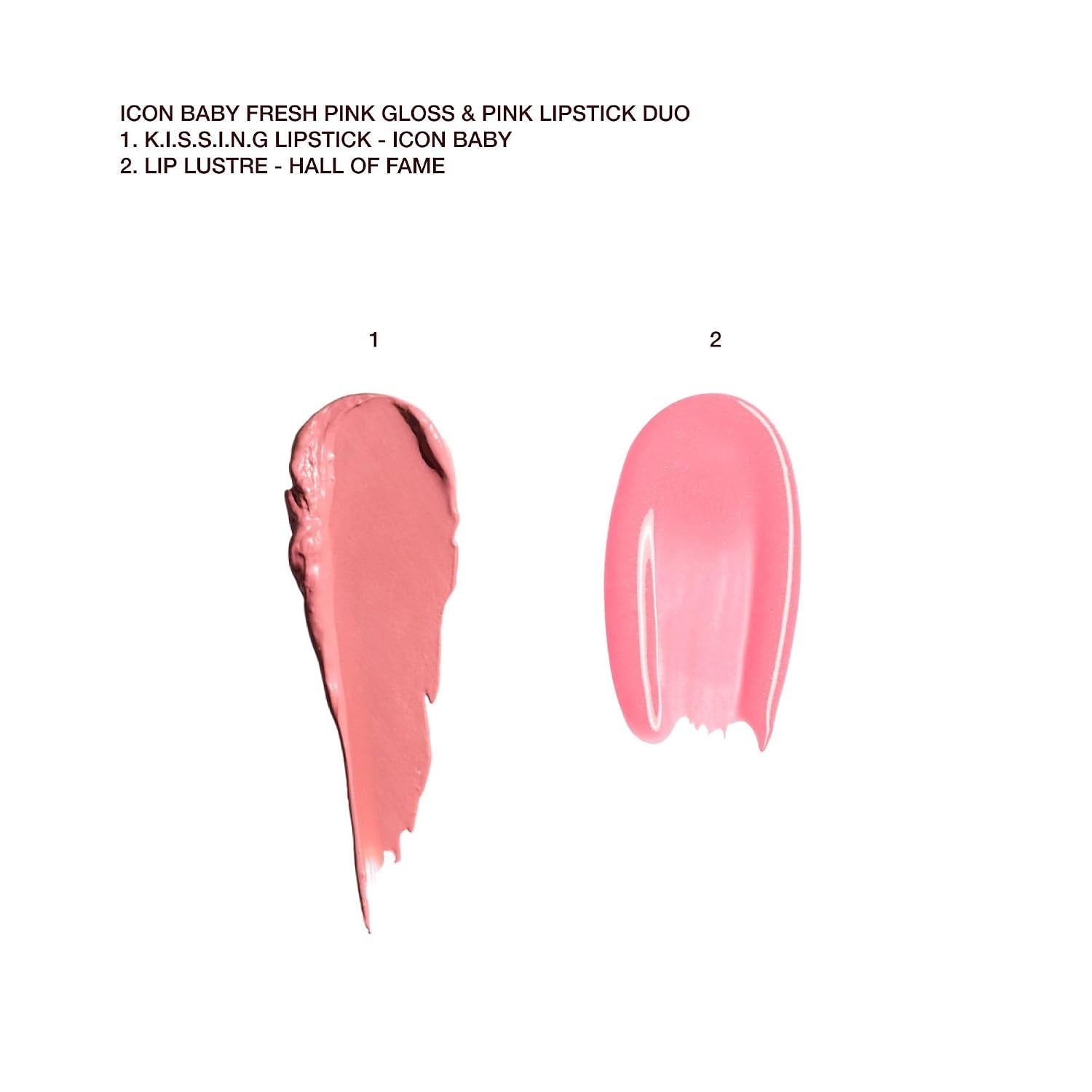 Charlotte Tilbury Icon Baby Lip Duo Set - Mini Lipstick and Full-Size Gloss