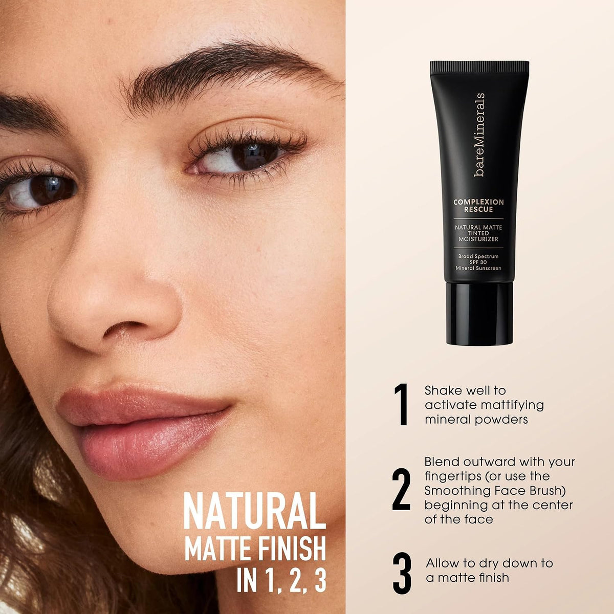 bareMinerals Complexion Rescue Tinted Moisturizer, SPF 30