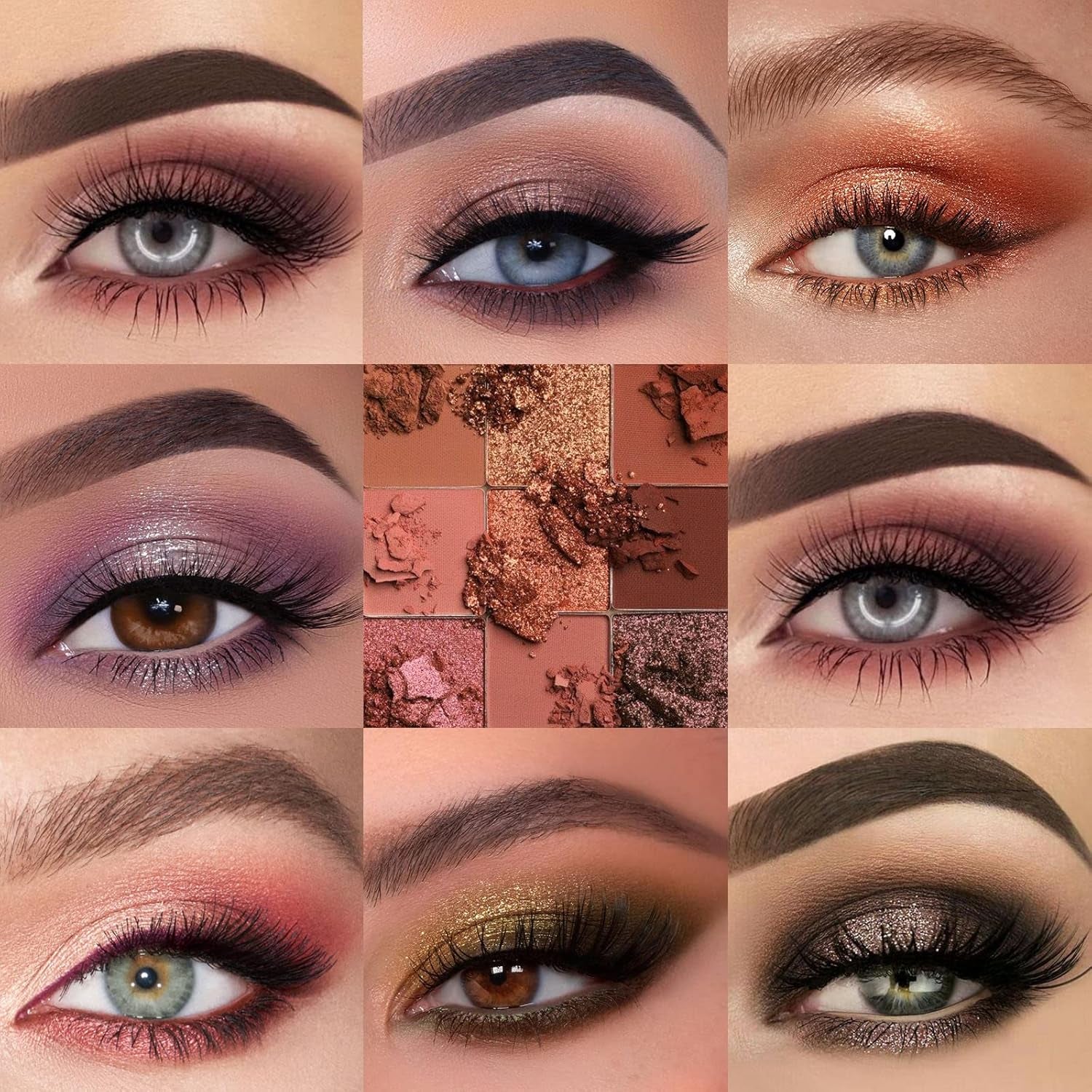 UCANBE Toffee Fusion Nude Eyeshadow Palette – 48 High Pigment Neutral Shades for Versatile Makeup Looks